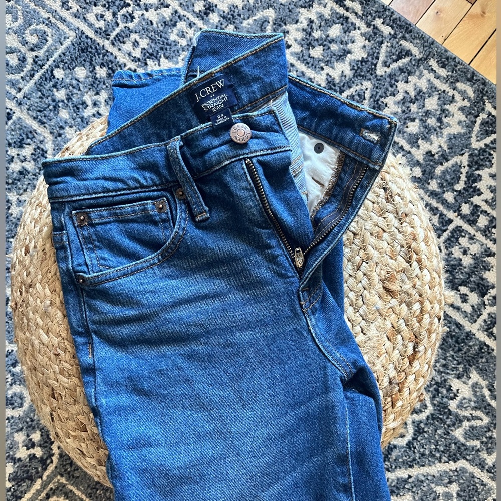 J Crew straight leg women’s jeans size 24